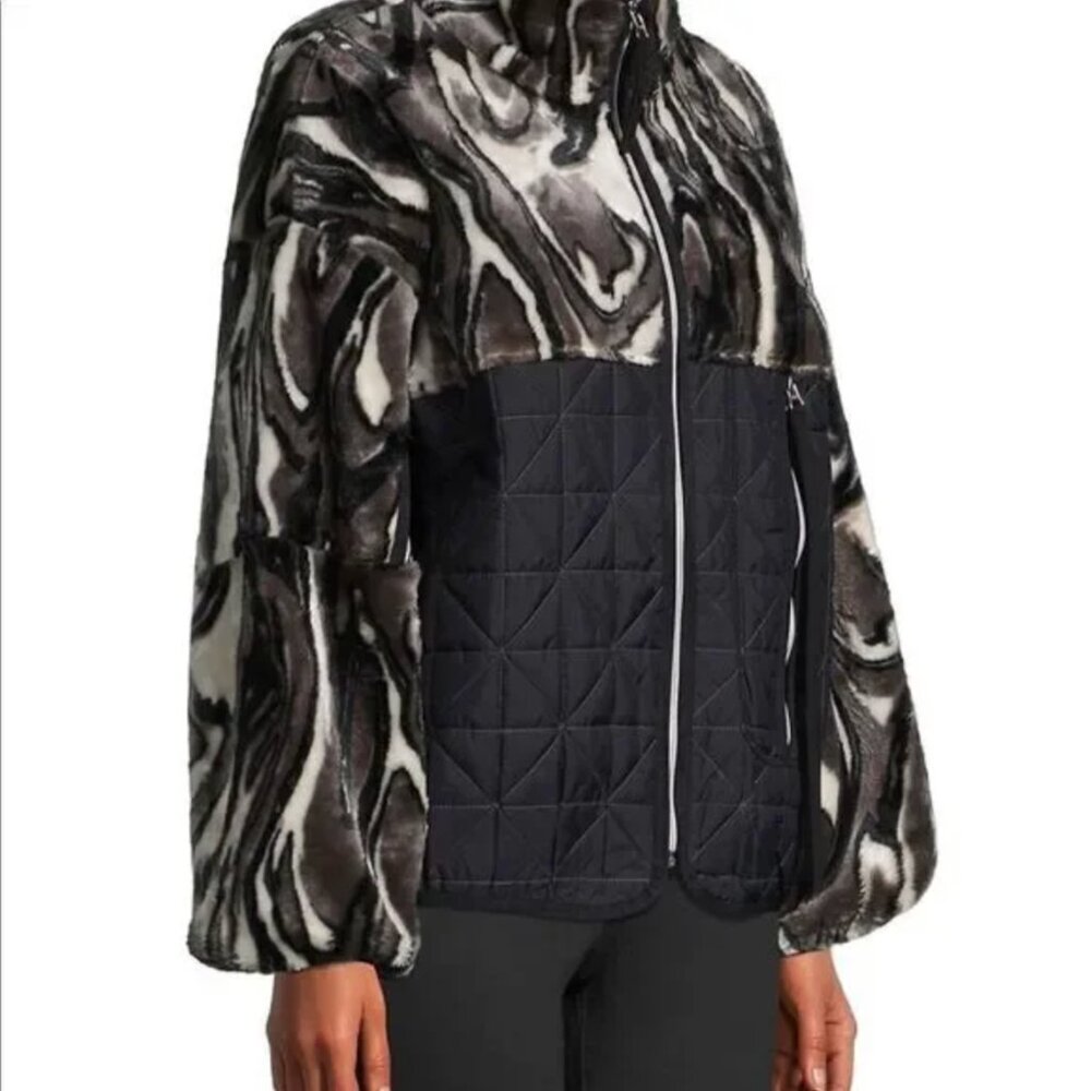 NWOT UGG® Marlene Quilted Sherpa Long Sleeve Jacket (S)